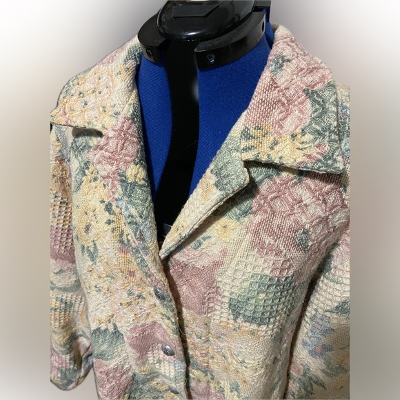 Vintage Spring Fliral Orvis Blazer - Picture 2 of 5